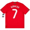 Fotbollskläder Portugal Ronaldo 7 2010 Hemmatröja Vintage - Kortärmad