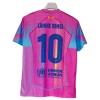 Fotbollskläder Barcelona Lamine Yamal 10 Special 2025-26 Röd - Kortärmad