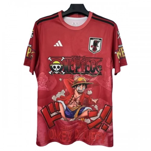 Fotbollskläder Japan x Luffy Special 2025 - Kortärmad Fotbollskläder Japan x Luffy Special 2025 - Kortärmad