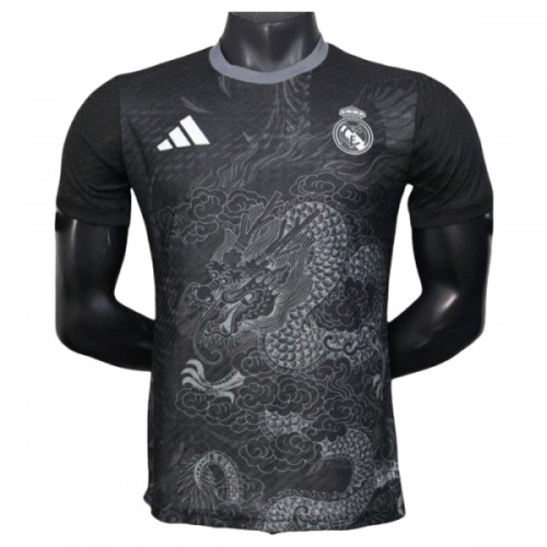 Fotbollskläder Real Madrid Dragon Special 2025-26 - Kortärmad Fotbollskläder Real Madrid Dragon Special 2025-26 - Kortärmad