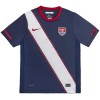 Fotbollskläder USA 2010 Bortatröja Vintage - Kortärmad