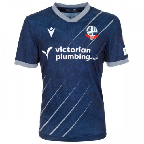 Fotbollskläder Bolton Wanderers Bortatröja 2025-26 - Kortärmad Fotbollskläder Bolton Wanderers Bortatröja 2025-26 - Kortärmad