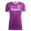 Fotbollskläder Målvakt Aston Villa 2025-26 Lila - Kortärmad