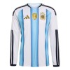Fotbollskläder Argentina Hemmatröja VM 2026 - Långärmad