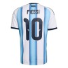 Fotbollskläder Argentina Messi 10 Hemmatröja VM 2026 - Kortärmad Fotbollskläder Argentina Messi 10 Hemmatröja VM 2026 - Kortärmad