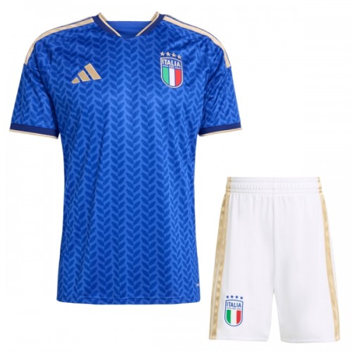 Fotbollskläder Barn Italien Hemmatröja VM 2026 - Kortärmad Fotbollskläder Barn Italien Hemmatröja VM 2026 - Kortärmad