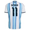 Fotbollskläder Argentina Di Maria 11 Hemmatröja VM 2026 - Kortärmad