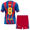 Fotbollskläder Barn FC Barcelona Pedri 8 Fjärdetröja 2025-26 - Kortärmad Fotbollskläder Barn FC Barcelona Pedri 8 Fjärdetröja 2025-26 - Kortärmad