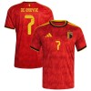 Fotbollskläder Belgien De Bruyne 7 Hemmatröja VM 2026 - Kortärmad