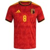 Fotbollskläder Belgien Tielemans 8 Hemmatröja VM 2026 - Kortärmad