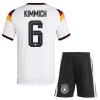Fotbollskläder Barn Tyskland Kimmich 6 Hemmatröja VM 2026 - Kortärmad Fotbollskläder Barn Tyskland Kimmich 6 Hemmatröja VM 2026 - Kortärmad