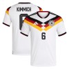 Fotbollskläder Tyskland Kimmich 6 Hemmatröja VM 2026 - Kortärmad Fotbollskläder Tyskland Kimmich 6 Hemmatröja VM 2026 - Kortärmad