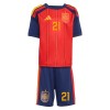 Fotbollskläder Barn Spanien OYARZABAL 21 Hemmatröja VM 2026 - Kortärmad