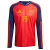 Fotbollskläder Spanien Lamine Yamal 19 Hemmatröja VM 2026 - Långärmad