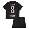 Fotbollskläder Barn Paris Saint-Germain Fabian 8 Fjärdetröja Jordan 2025-26 - Kortärmad