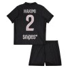 Fotbollskläder Barn Paris Saint-Germain Hakimi 2 Fjärdetröja Jordan 2025-26 - Kortärmad
