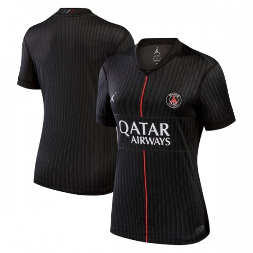 Fotbollskläder Dam Paris Saint-Germain Fjärdetröja Jordan 2025-26 - Kortärmad Fotbollskläder Dam Paris Saint-Germain Fjärdetröja Jordan 2025-26 - Kortärmad