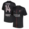 Fotbollskläder Paris Saint-Germain D. Doue 14 Fjärdetröja Jordan 2025-26 - Kortärmad Fotbollskläder Paris Saint-Germain D. Doue 14 Fjärdetröja Jordan 2025-26 - Kortärmad