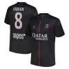 Fotbollskläder Paris Saint-Germain Fabian 8 Fjärdetröja Jordan 2025-26 - Kortärmad