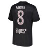Fotbollskläder Paris Saint-Germain Fabian 8 Fjärdetröja Jordan 2025-26 - Kortärmad