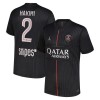 Fotbollskläder Paris Saint-Germain Hakimi 2 Fjärdetröja Jordan 2025-26 - Kortärmad