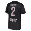 Fotbollskläder Paris Saint-Germain Hakimi 2 Fjärdetröja Jordan 2025-26 - Kortärmad