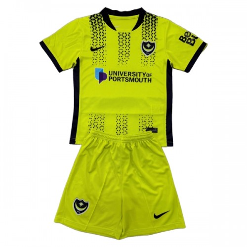 Fotbollskläder Barn Portsmouth Tredjetröja 2025-26 - Kortärmad Fotbollskläder Barn Portsmouth Tredjetröja 2025-26 - Kortärmad