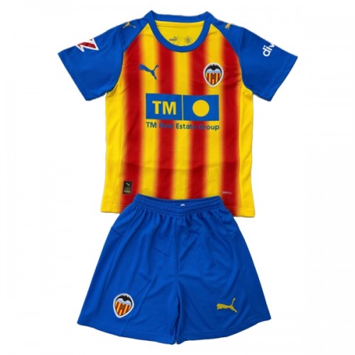 Fotbollskläder Barn Valencia CF Tredjetröja 2025-26 - Kortärmad Fotbollskläder Barn Valencia CF Tredjetröja 2025-26 - Kortärmad