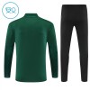 Barn AC Milan Trainings Sweatshirt Quarter-Zip 2025-26 Grön