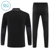 Barn AC Milan Trainings Sweatshirt Quarter-Zip 2025-26 Svart