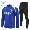 Barn Chelsea Trainings Sweatshirt Quarter-Zip 2025-26 Blå