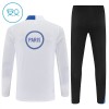 Barn Paris Saint-Germain Trainings Sweatshirt Quarter-Zip 2025-26 Vit