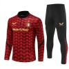 Feyenoord Rotterdam Trainings Sweatshirt Quarter-Zip 2025-26 Röd Feyenoord Rotterdam Trainings Sweatshirt Quarter-Zip 2025-26 Röd