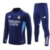Real Madrid Trainings Sweatshirt Quarter-Zip 2025-26 Marin Real Madrid Trainings Sweatshirt Quarter-Zip 2025-26 Marin