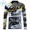 Barn Real Madrid Marvel Trainings Sweatshirt Quarter-Zip 2026-27 Svart