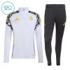Barn Real Madrid Trainings Sweatshirt Quarter-Zip 2026-27 Vit Barn Real Madrid Trainings Sweatshirt Quarter-Zip 2026-27 Vit