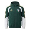 Italien Träningsjacka Hood 2026-27 Grön