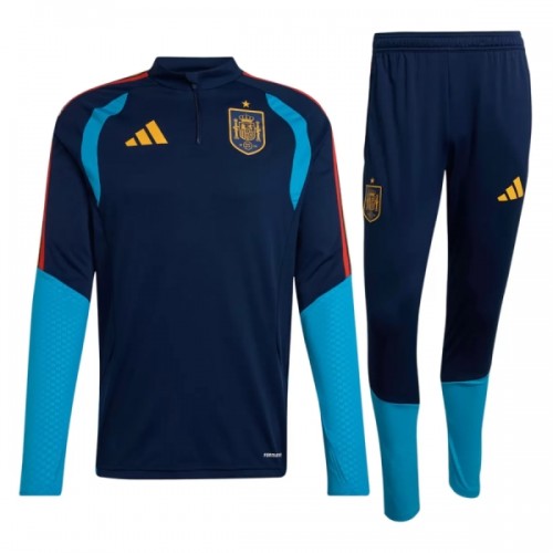 Spanien Trainings Sweatshirt Quarter-Zip 2026-27 Marin Spanien Trainings Sweatshirt Quarter-Zip 2026-27 Marin