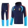 Spanien Träningsjacka Hood 2026-27 Marin