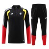 Tyskland Trainings Sweatshirt Quarter-Zip 2026-27 Svart