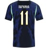 Fotbollskläder Brasilien Raphinha 11 Bortatröja VM 2026 - Kortärmad
