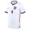 Fotbollskläder Barn England Rice 4 Hemmatröja VM 2026 - Kortärmad