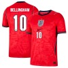 Fotbollskläder England Bellingham 10 Bortatröja VM 2026 - Kortärmad