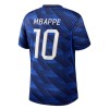 Fotbollskläder Barn Frankrike Mbappé 10 Hemmatröja VM 2026 - Kortärmad