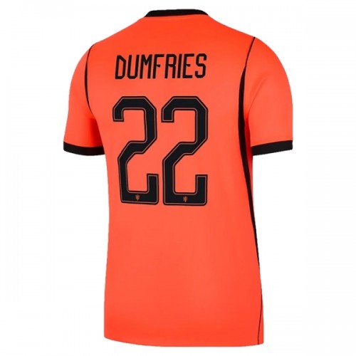 Fotbollskläder Nederländerna Dumfries 22 Hemmatröja VM 2026 - Kortärmad Fotbollskläder Nederländerna Dumfries 22 Hemmatröja VM 2026 - Kortärmad