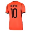 Fotbollskläder Nederländerna Memphis 10 Hemmatröja VM 2026 - Kortärmad Fotbollskläder Nederländerna Memphis 10 Hemmatröja VM 2026 - Kortärmad