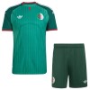 Fotbollskläder Barn Algeriet Bortatröja VM 2026 - Kortärmad