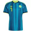 Fotbollskläder Colombia Luis Diaz 7 Bortatröja VM 2026 - Kortärmad