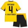 Fotbollskläder Barn Borussia Dortmund N. Schlotterbeck 4 Hemmatröja 2026-27 - Kortärmad Fotbollskläder Barn Borussia Dortmund N. Schlotterbeck 4 Hemmatröja 2026-27 - Kortärmad