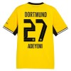Fotbollskläder Borussia Dortmund Adeyemi 27 Hemmatröja 2026-27 - Kortärmad
